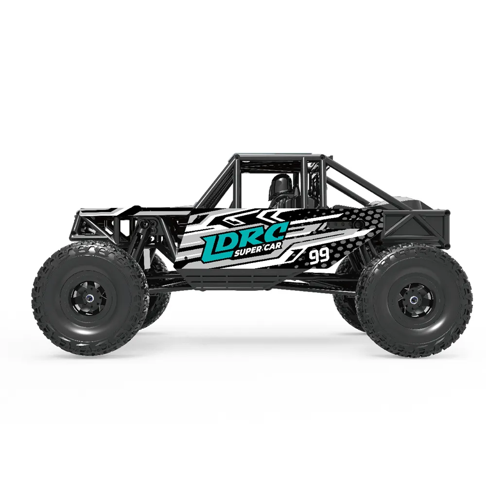 LDRC 18499 Waterproof Driving Version RTR 1/18 2.4G 4WD RC Car Rock Crawler Pipe Rack Off-Road Climbing Truck LED Light Full Proportional Vehicles Models Straight Bridge Axle Toys LDRC 18499 Waterproof Driving Version RTR 1/18 2.4G 4WD RC Car Rock Crawler Pipe Rack Off-Road Climbing Truck LED Light Full Proportional Vehicles Models Straight Bridge Axle Toys