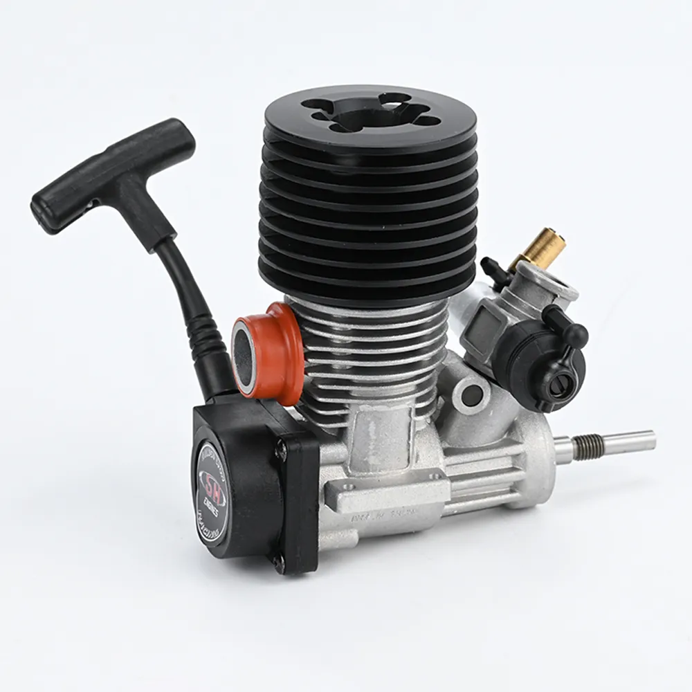 VRX Racing SH.21 Nitro Engine 3.48cc SG Shaft Rear Exhaust Hand-pulled Engine with Spark Plug and Hand Puller for 1/8 Methanol Fuel RC Car Vehicle Model VRX Racing SH.21 Nitro Engine 3.48cc SG Shaft Rear Exhaust Hand-pulled Engine with Spark Plug and Hand Puller for 1/8 Methanol Fuel RC Car Vehicle Model