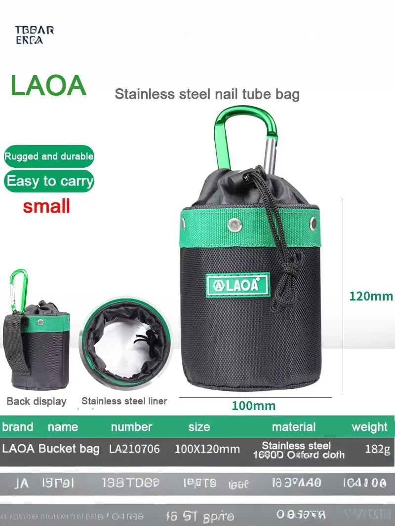 LAOA LA210706 Reliable Tool Bag 1680D Heavy Duty Material Waterproof Versatile Design for Portable Use LAOA LA210706 Reliable Tool Bag 1680D Heavy Duty Material Waterproof Versatile Design for Portable Use