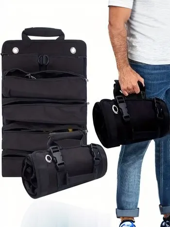 Heavy Duty Oxford Tool Bag with Large Capacity Waterproof Design Multi Pocket Organizer for Efficient Storage of Hand Tools