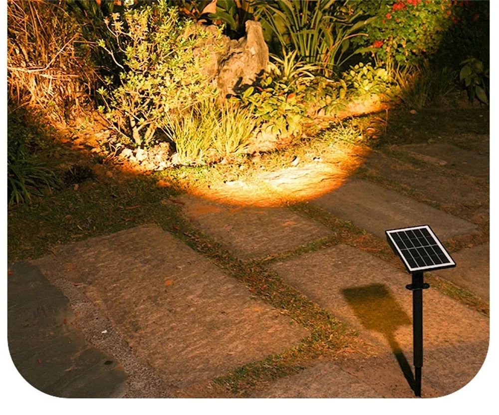 Elfeland Solar Powered LED Lawn Light Spotlight Wall Mounted & In-Ground IP65 Waterproof Outdoor Pathway Light Landscape Lighting Elfeland Solar Powered LED Lawn Light Spotlight Wall Mounted & In-Ground IP65 Waterproof Outdoor Pathway Light Landscape Lighting