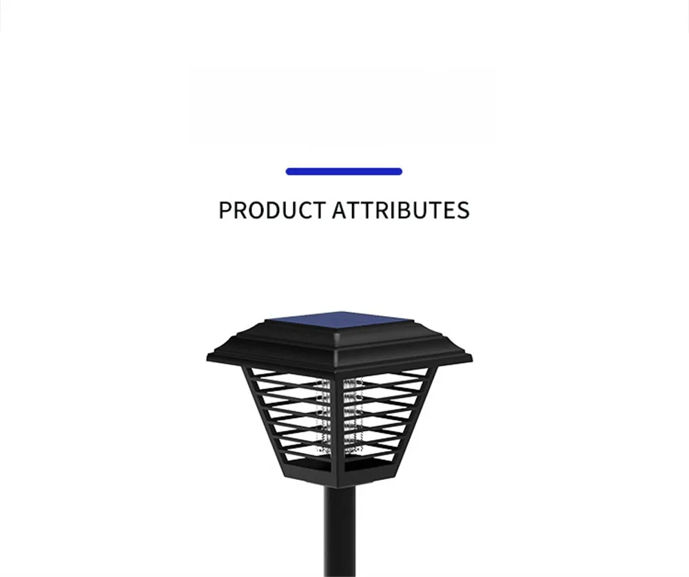 Elfeland Solar Powered Mosquito Zapper LED Lawn Light Dual-Mode Outdoor Bug Killer and Garden Lighting IPX5 Waterproof Elfeland Solar Powered Mosquito Zapper LED Lawn Light Dual-Mode Outdoor Bug Killer and Garden Lighting IPX5 Waterproof