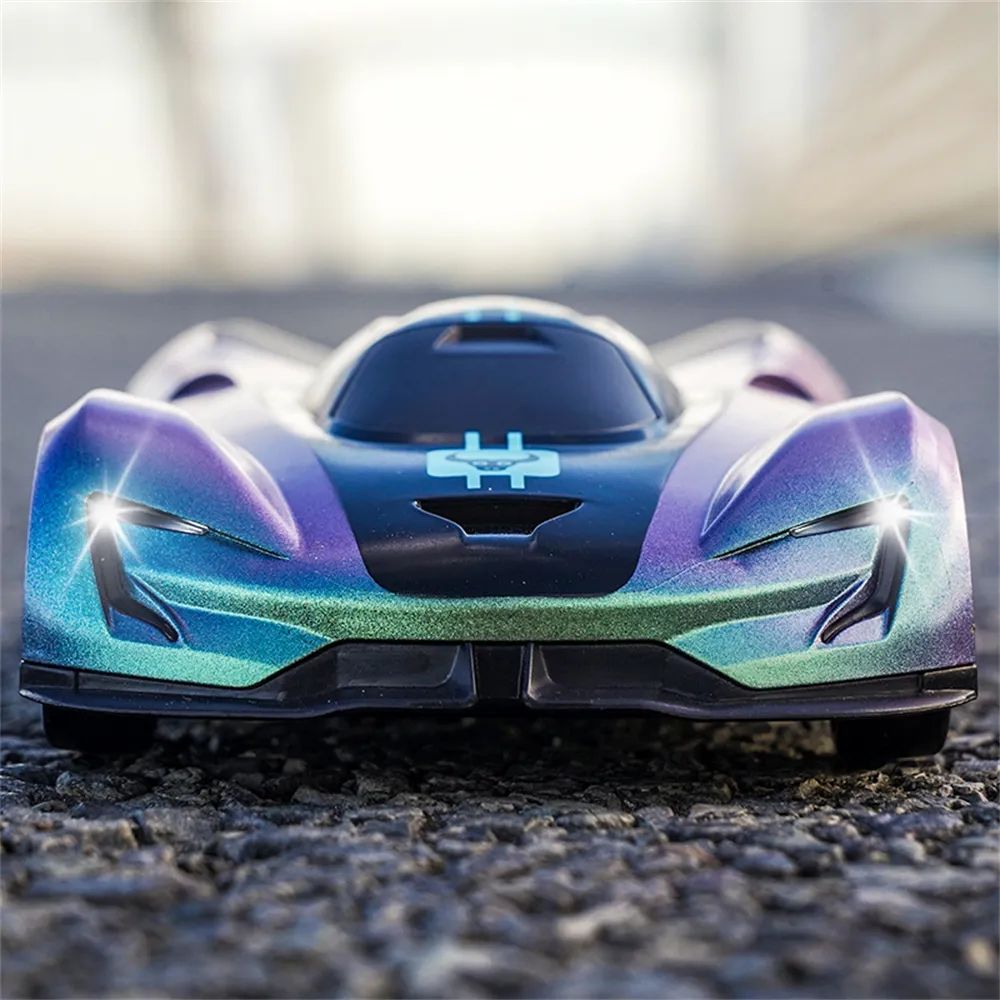 ZLL SG208 PRO RTR 1/24 2.4G 4WD Drift RC Car Haute Vitesse Rotation 360° Musique Cascade Lumière LED Sur Route Véhicules De Course Modèles Jouets
