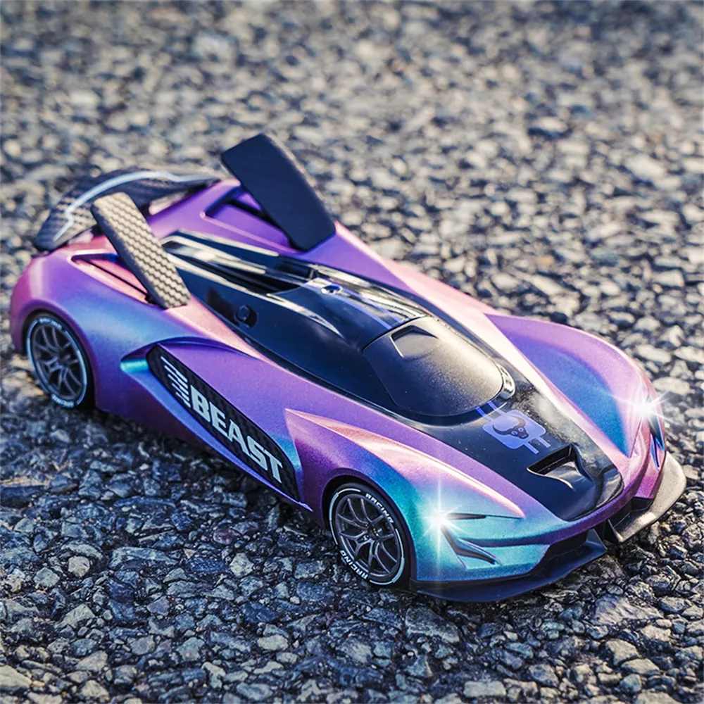 ZLL SG208 PRO RTR 1/24 2.4G 4WD Drift RC Car Haute Vitesse Rotation 360° Musique Cascade Lumière LED Sur Route Véhicules De Course Modèles Jouets