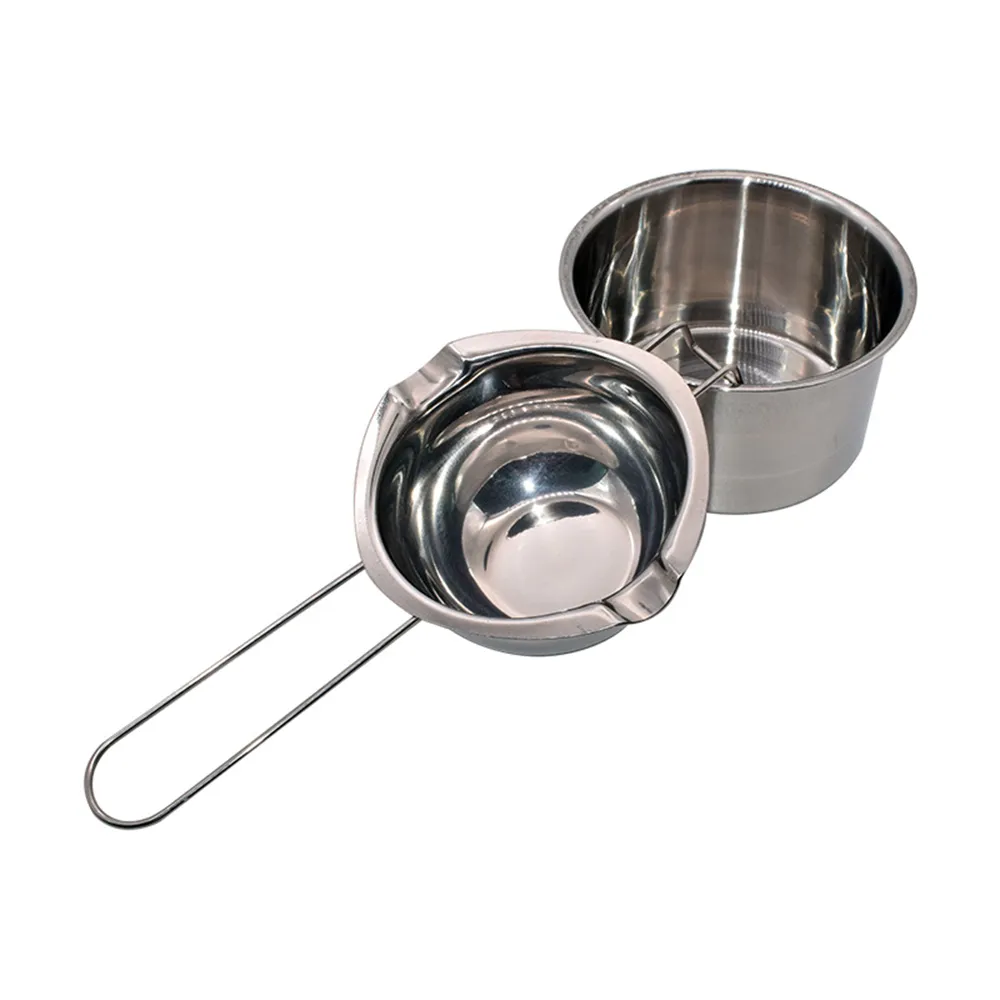 304 Stainless Steel Double Boiler Set Heat-Resistant Chocolate Cheese Melting Pot Baking Tool Kitchen Culinary Accessories 304 Stainless Steel Double Boiler Set Heat-Resistant Chocolate Cheese Melting Pot Baking Tool Kitchen Culinary Accessories