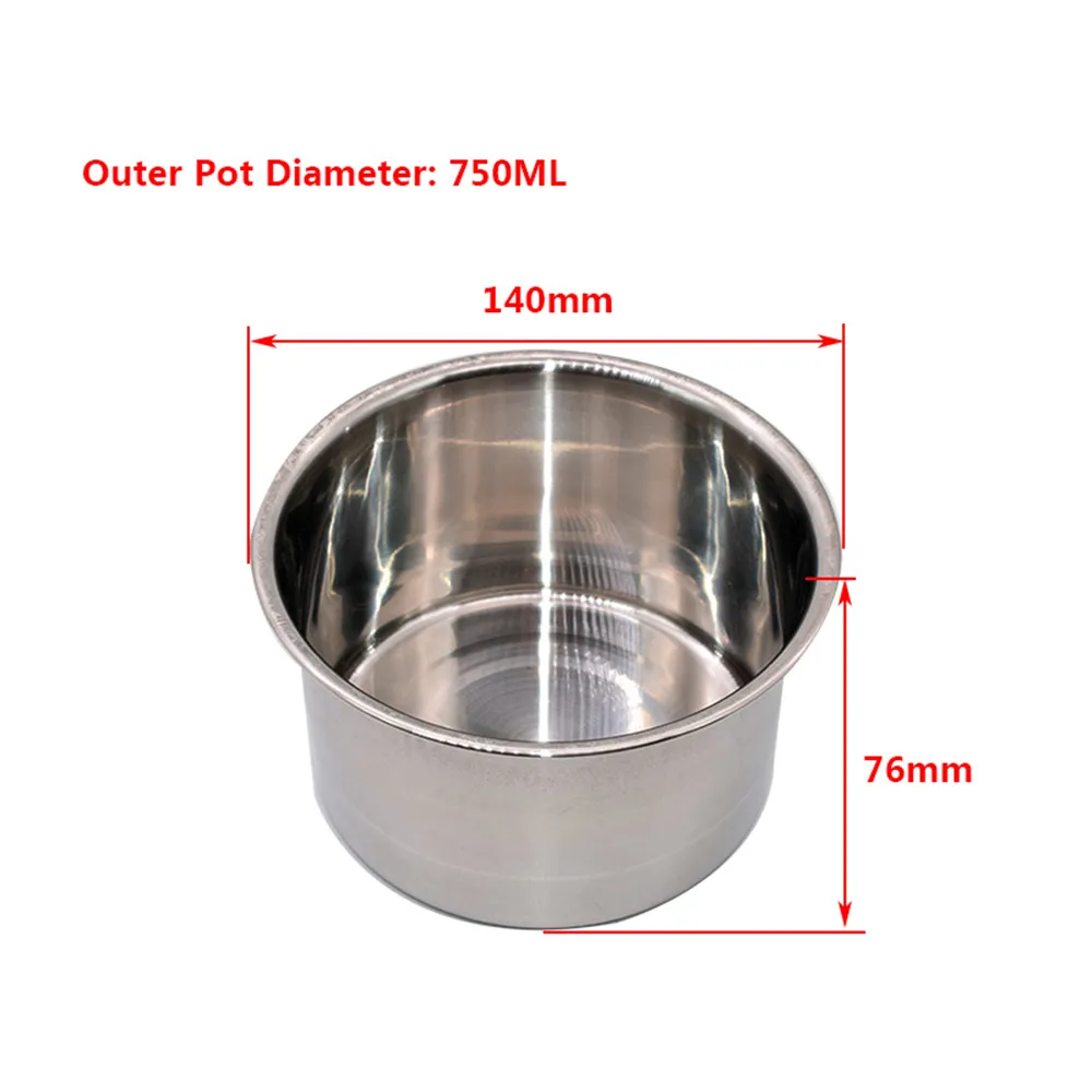 304 Stainless Steel Double Boiler Set Heat-Resistant Chocolate Cheese Melting Pot Baking Tool Kitchen Culinary Accessories 304 Stainless Steel Double Boiler Set Heat-Resistant Chocolate Cheese Melting Pot Baking Tool Kitchen Culinary Accessories