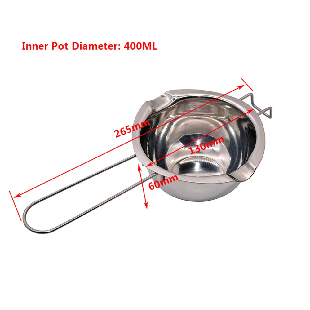 304 Stainless Steel Double Boiler Set Heat-Resistant Chocolate Cheese Melting Pot Baking Tool Kitchen Culinary Accessories 304 Stainless Steel Double Boiler Set Heat-Resistant Chocolate Cheese Melting Pot Baking Tool Kitchen Culinary Accessories