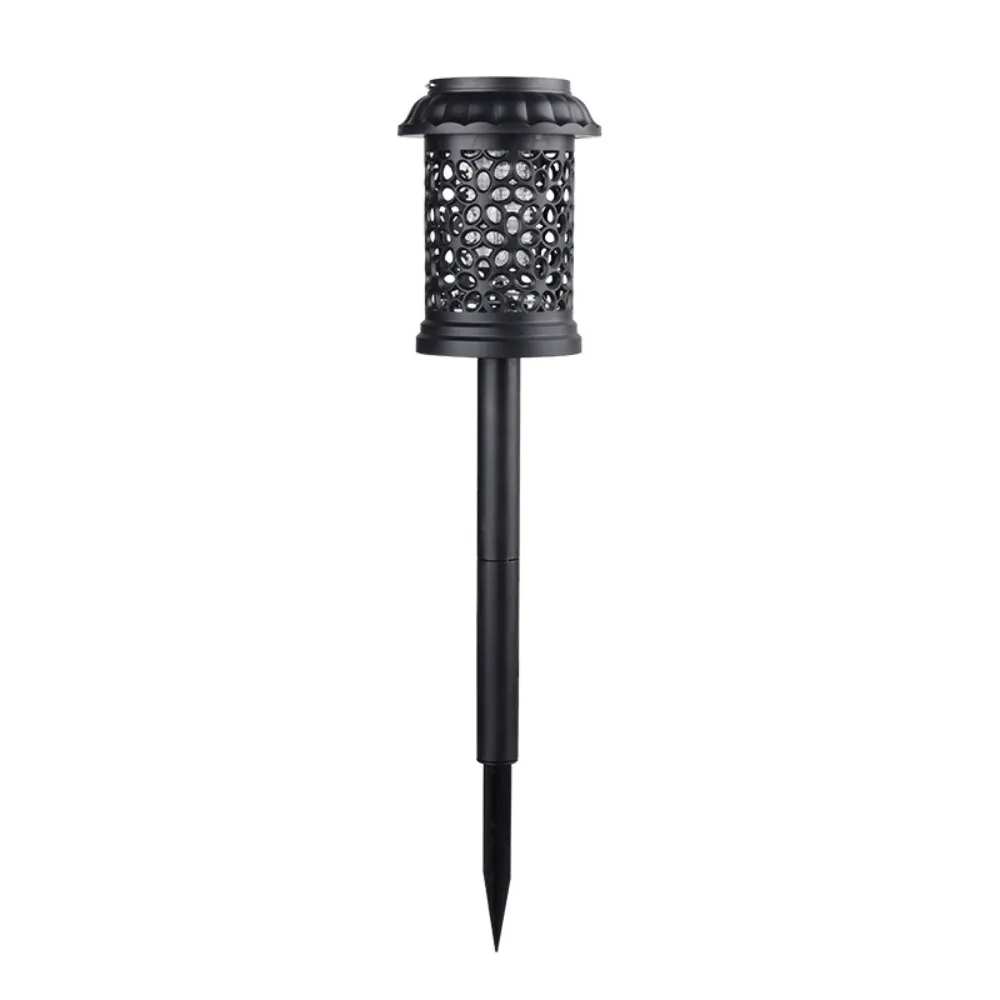 Elfeland Solar Powered Mosquito Killer Lamp Outdoor Waterproof Lawn Light Bug Zapper Mosquito Trap Garden Light 3 Mounting Methods