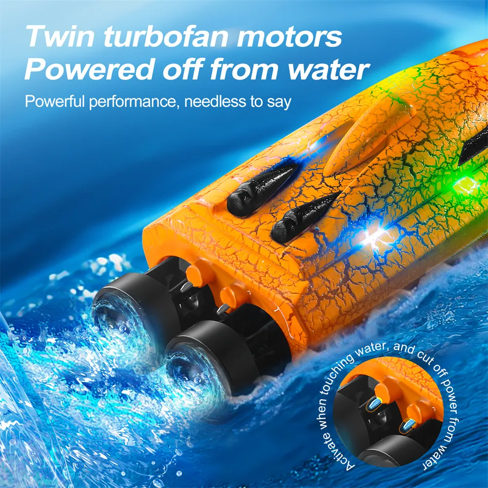 YLR/C 826 2.4G Mini RC Boat RTR 360° Roll Cool Light Waterproof Speedboat Vehicle Model YLR/C 826 2.4G Mini RC Boat RTR 360° Roll Cool Light Waterproof Speedboat Vehicle Model