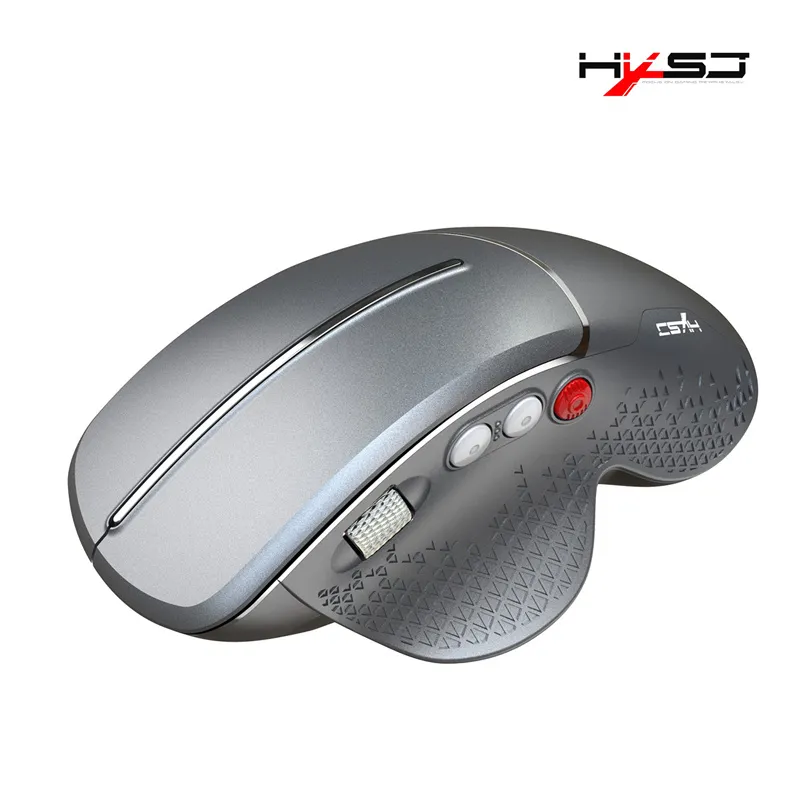 HXSJ T32 2.4G Wireless Vertical Gaming Mouse 1200-4800 DPI Aluminum Side Roller 6 Keys Ergonomic Design Anti Mouse Hand Gamer Mice for PC Laptop Computer HXSJ T32 2.4G Wireless Vertical Gaming Mouse 1200-4800 DPI Aluminum Side Roller 6 Keys Ergonomic Design Anti Mouse Hand Gamer Mice for PC Laptop Computer