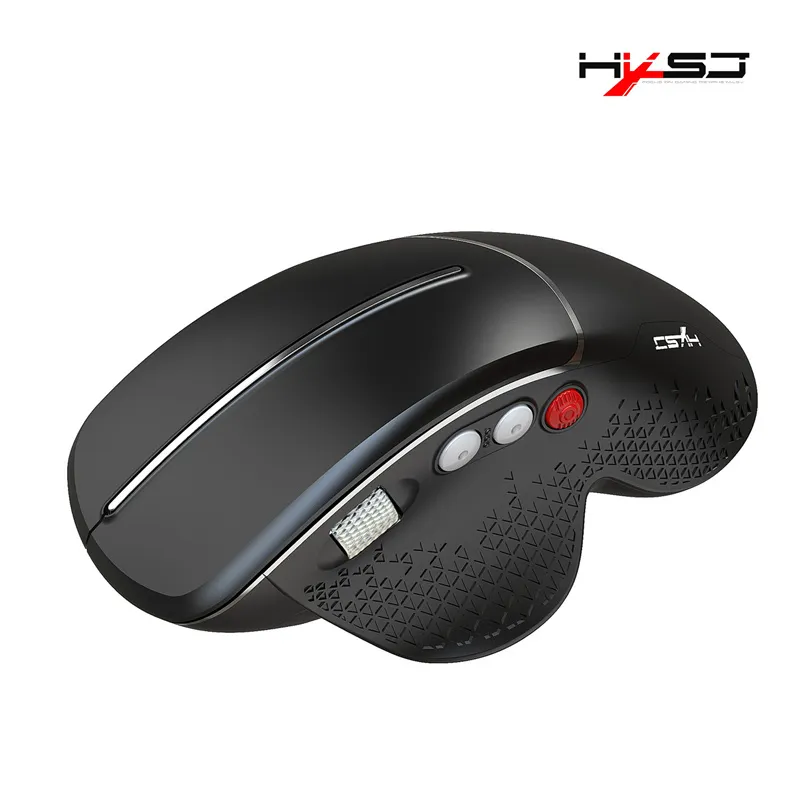 HXSJ T32 2.4G Wireless Vertical Gaming Mouse 1200-4800 DPI Aluminum Side Roller 6 Keys Ergonomic Design Anti Mouse Hand Gamer Mice for PC Laptop Computer HXSJ T32 2.4G Wireless Vertical Gaming Mouse 1200-4800 DPI Aluminum Side Roller 6 Keys Ergonomic Design Anti Mouse Hand Gamer Mice for PC Laptop Computer