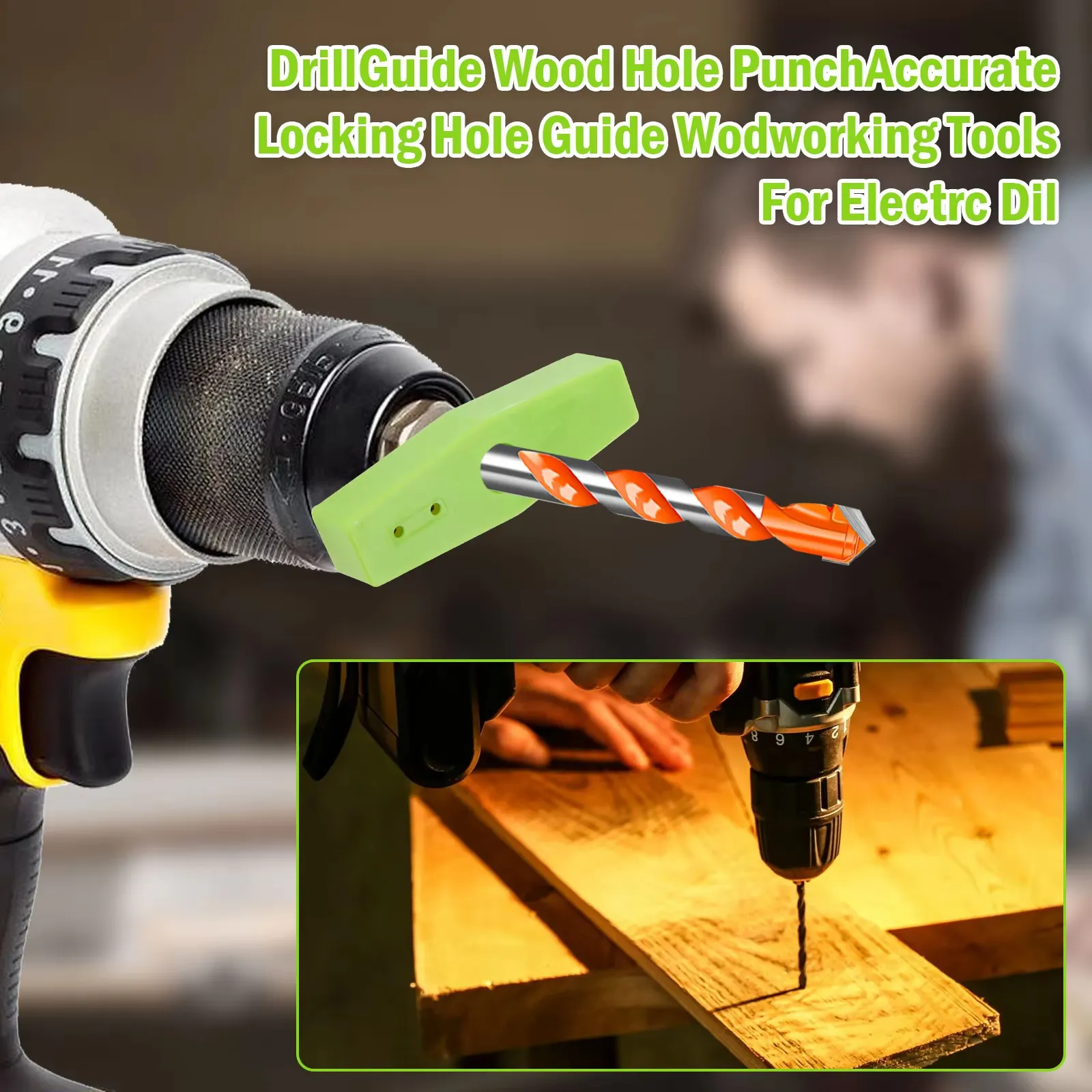 Drill Hole Position Light Locator Plastic Drill Guide Light Locator No Blocking Viewing Drill Bit Hole Punching Light Locator Drill Hole Position Light Locator Plastic Drill Guide Light Locator No Blocking Viewing Drill Bit Hole Punching Light Locator