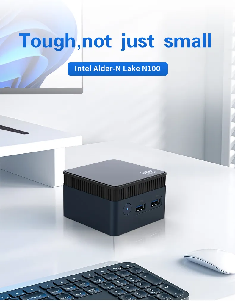 CRENET B01 Intel Alder Lake-N100 16GB RAM 512GB SSD 4K Dual Output HD Windows 11 Mini Gaming Computer Desktop PC CRENET B01 Intel Alder Lake-N100 16GB RAM 512GB SSD 4K Dual Output HD Windows 11 Mini Gaming Computer Desktop PC