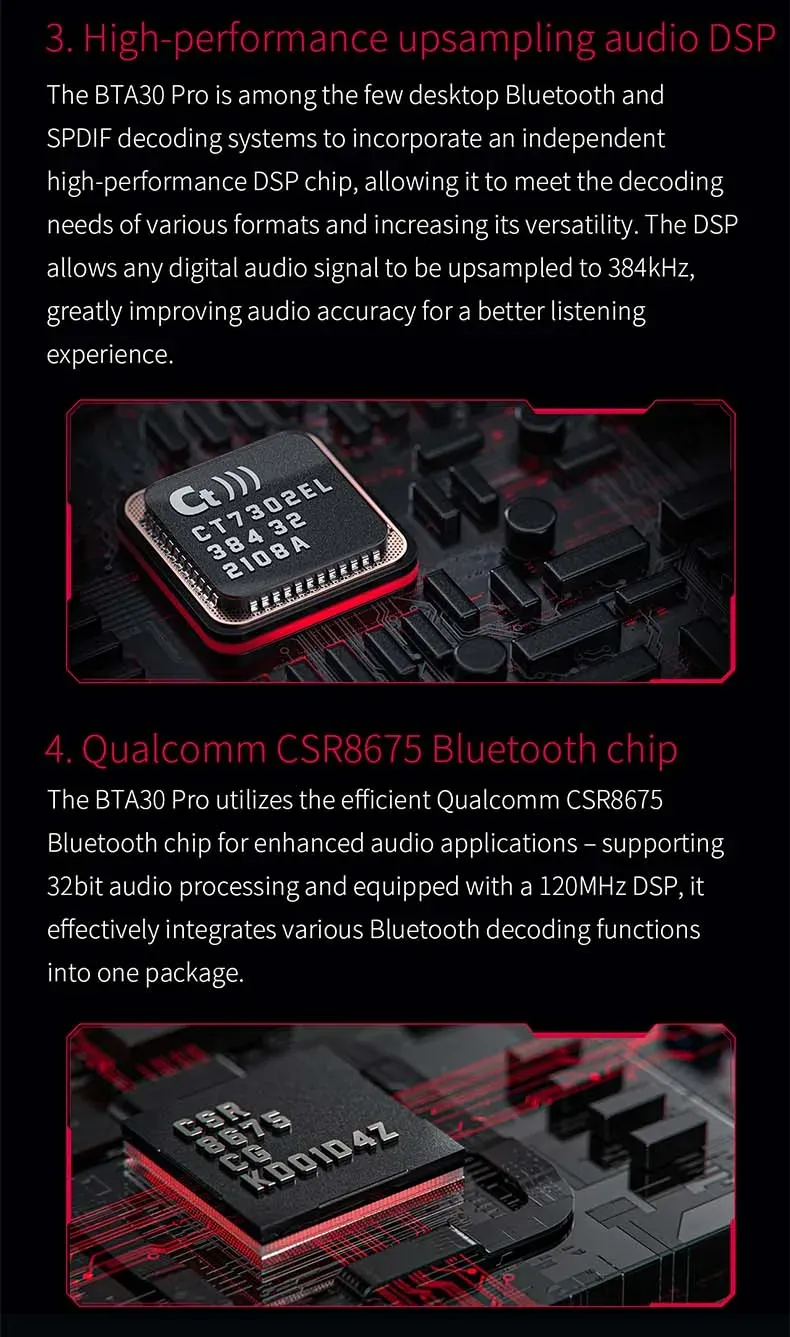 FiiO BTA30 Pro HiFi bluetooth Transceiver Receiver LDAC AptXs HD 384kHz 32bit DSD256 RX TX DAC 30M Range Transmitter Receiver Audio Adapter for PC TV Speaker Headphone