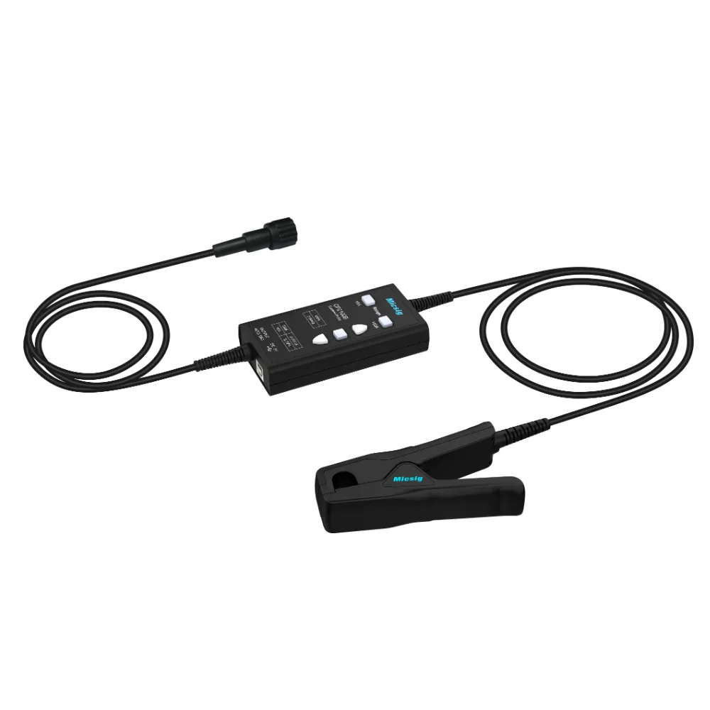 Micsig CP2100A AC DC Current Probe DC to 800KHz 10A 100A High Precision Signal Measurement CAT III 300V CAT II 600V Wide Bandwidth