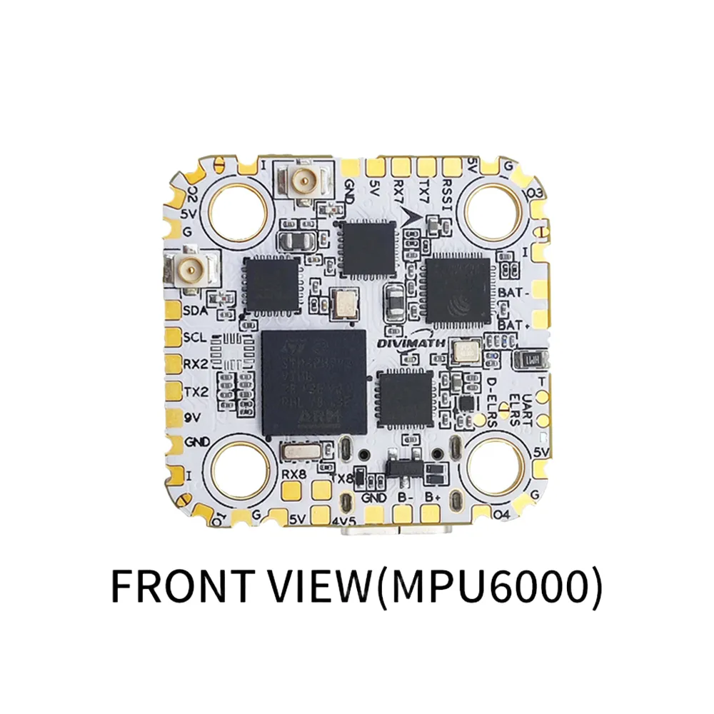 20x20mm HDZero Halo Mini Flight Controller with 5V 9V BEC Output Build-in ELRS 2.4GHz RX for HD Digital RC FPV Racing Drone 20x20mm HDZero Halo Mini Flight Controller with 5V 9V BEC Output Build-in ELRS 2.4GHz RX for HD Digital RC FPV Racing Drone
