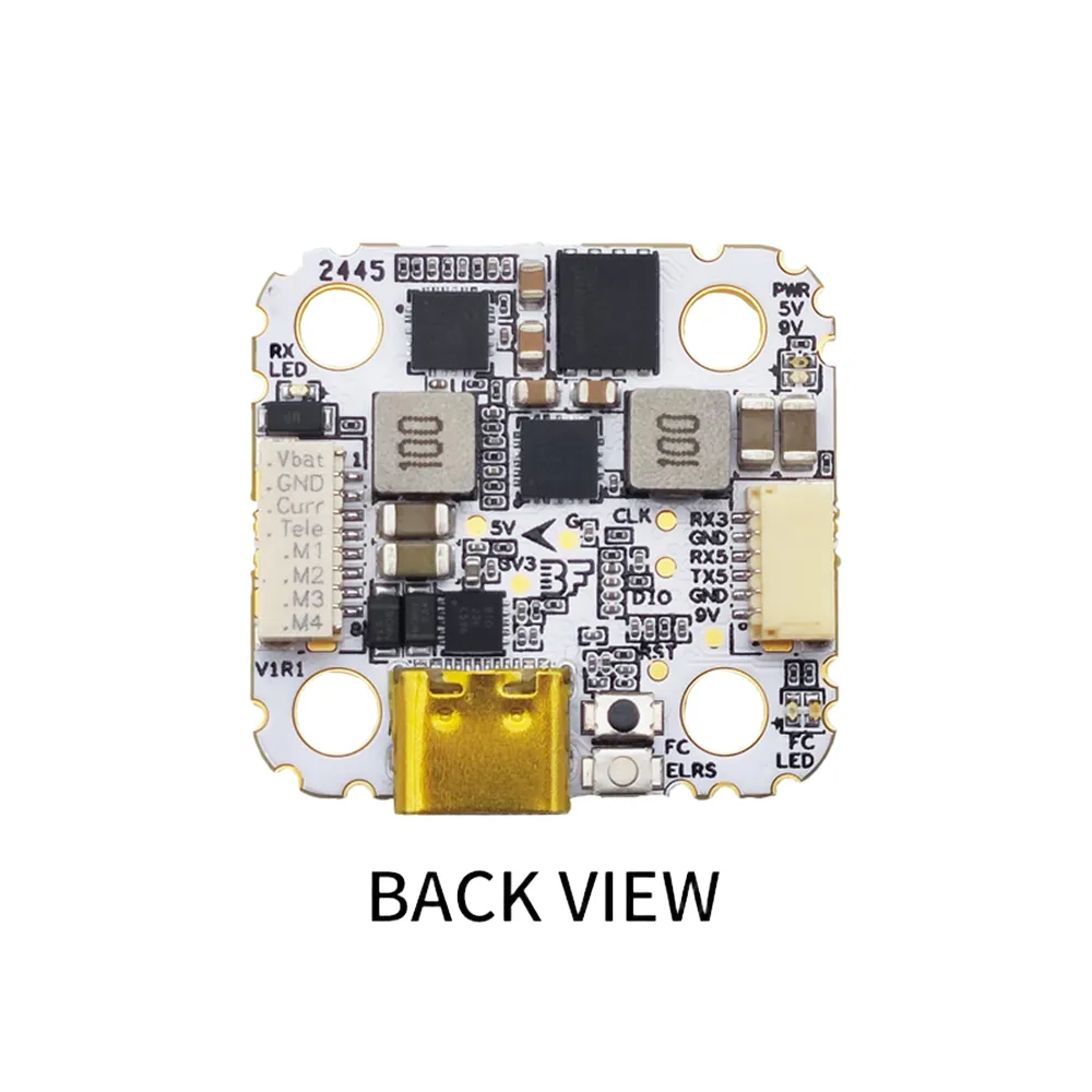 20x20mm HDZero Halo Mini Flight Controller with 5V 9V BEC Output Build-in ELRS 2.4GHz RX for HD Digital RC FPV Racing Drone 20x20mm HDZero Halo Mini Flight Controller with 5V 9V BEC Output Build-in ELRS 2.4GHz RX for HD Digital RC FPV Racing Drone