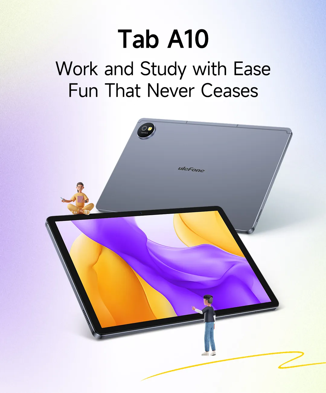 Ulefone Tab A10 UNISOC T615 Octa Core 4GB RAM+4GB Virtual Memory 256GB ROM Widevine L1 4G LTE 10.1 Inch Android 15 Tablet PC Ulefone Tab A10 UNISOC T615 Octa Core 4GB RAM+4GB Virtual Memory 256GB ROM Widevine L1 4G LTE 10.1 Inch Android 15 Tablet PC