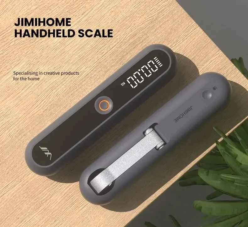 Xiaomi JIMIHOME JM-G3701 Mini Household LCD Digital Electronic Scale 30kg Capacity Type-C Rechargeable ABS Material LED Backlit Precision Measurement Portable for Home Travel and Kitchen Use