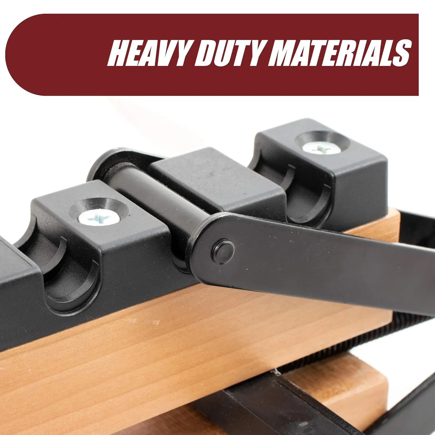 4 Way Pressure Clamps Kit Alloy Steel Panel Clamp System 1000 PSI Adjustable Woodworking Clamps for Table Tops Shelving Furniture Making