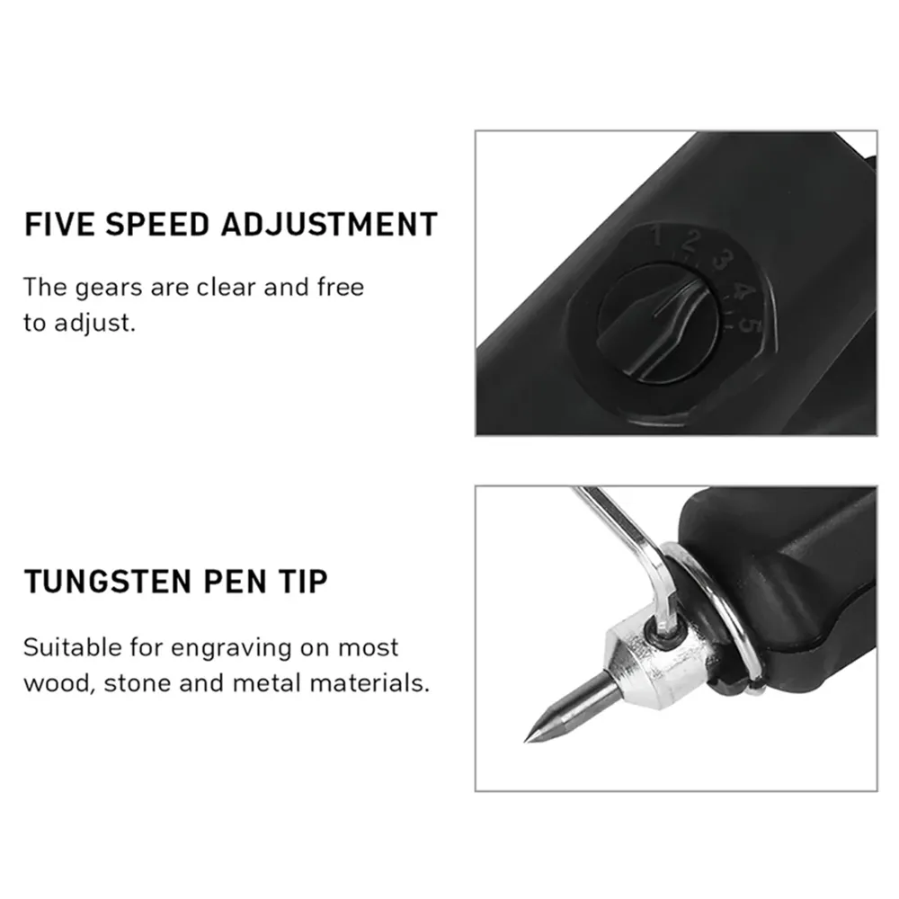Electric Engraver 220V 25W Adjustable Power Metal Wood Ceramic Glass Plastic Engraving Pen Tool Precision Carving Machine European Plug High-Speed Vibration Electric Engraver 220V 25W Adjustable Power Metal Wood Ceramic Glass Plastic Engraving Pen Tool Precision Carving Machine European Plug High-Speed Vibration