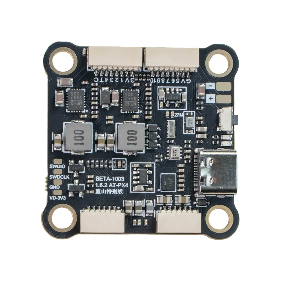 30.5mm*30.5mm GreatMountain AT32 F435VMT7 3-6S Flight Controller with 5V 9V BEC Output for RC FPV Racing Drone