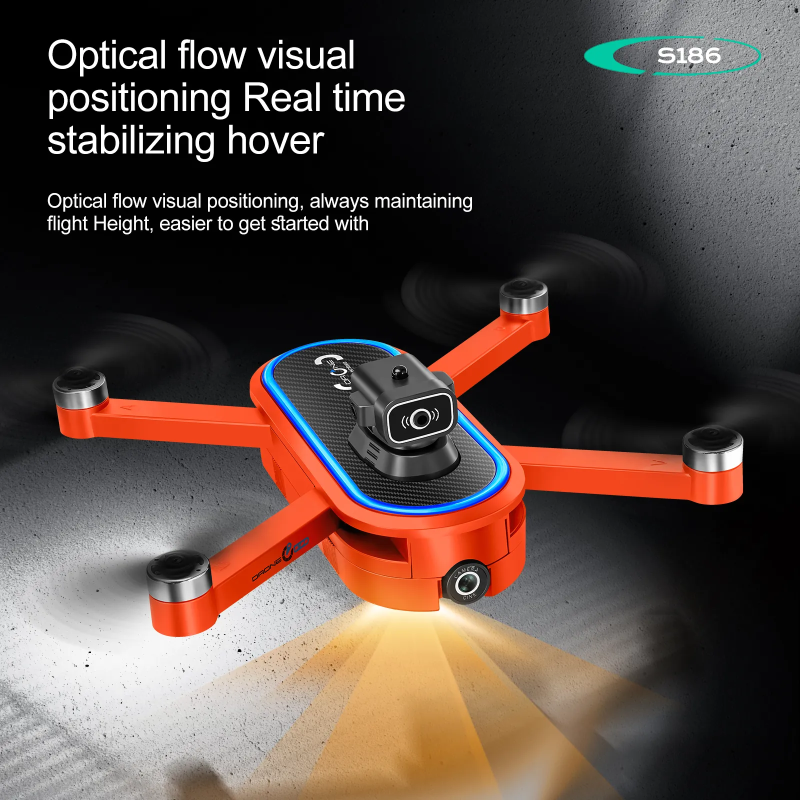 YLR/C S186 WiFi FPV with 5.9inch LCD Screen Controller HD Dual Camera Servo Gimbal 360° Obstacle Avoidance Brushless Foldable RC Drone Quadcopter RTF YLR/C S186 WiFi FPV with 5.9inch LCD Screen Controller HD Dual Camera Servo Gimbal 360° Obstacle Avoidance Brushless Foldable RC Drone Quadcopter RTF