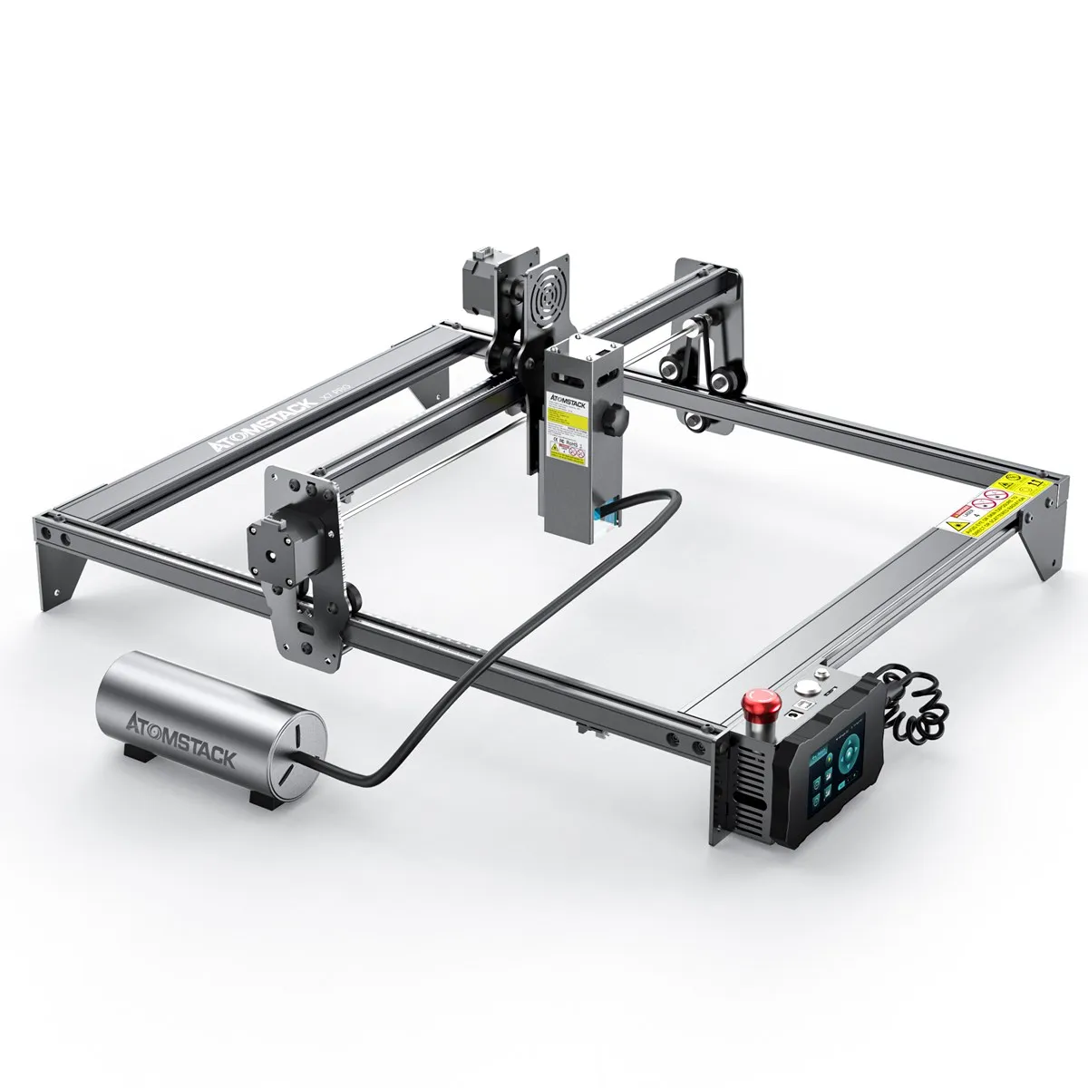 [US Direct] Refurbished Atomstack F30 Air Assist System for Laser Engraving Machine Laser Cutting Engraving Air-assisted Accessories Super Airflow