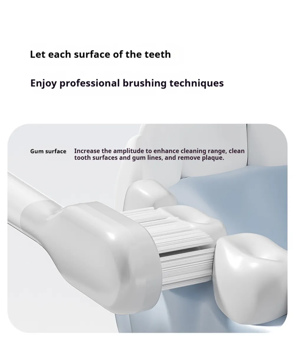 Wireless Charge Oscillation Sonic Electric Toothbrush 60-Day Battery Life IPX7 Waterproof 9 Modes Professional Sweep-Vibration Oral Care Wireless Charge Oscillation Sonic Electric Toothbrush 60-Day Battery Life IPX7 Waterproof 9 Modes Professional Sweep-Vibration Oral Care