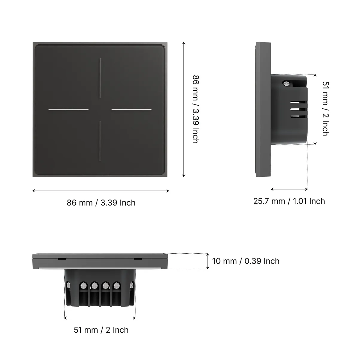 MOES Tuya WiFi Star Feather Series Smart Touch Switch With Neutral Light Scene 1-4 Gang 2in1 APP Remote Control Voice Control with Alexa Google Home MOES Tuya WiFi Star Feather Series Smart Touch Switch With Neutral Light Scene 1-4 Gang 2in1 APP Remote Control Voice Control with Alexa Google Home