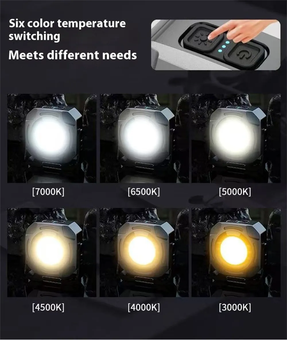 IPRee Usb Charging Camping Light Emergency Warning Light Portable Usb Rechargeable Keychain Work Light for Outdoor Camping Emergency IPRee Usb Charging Camping Light Emergency Warning Light Portable Usb Rechargeable Keychain Work Light for Outdoor Camping Emergency