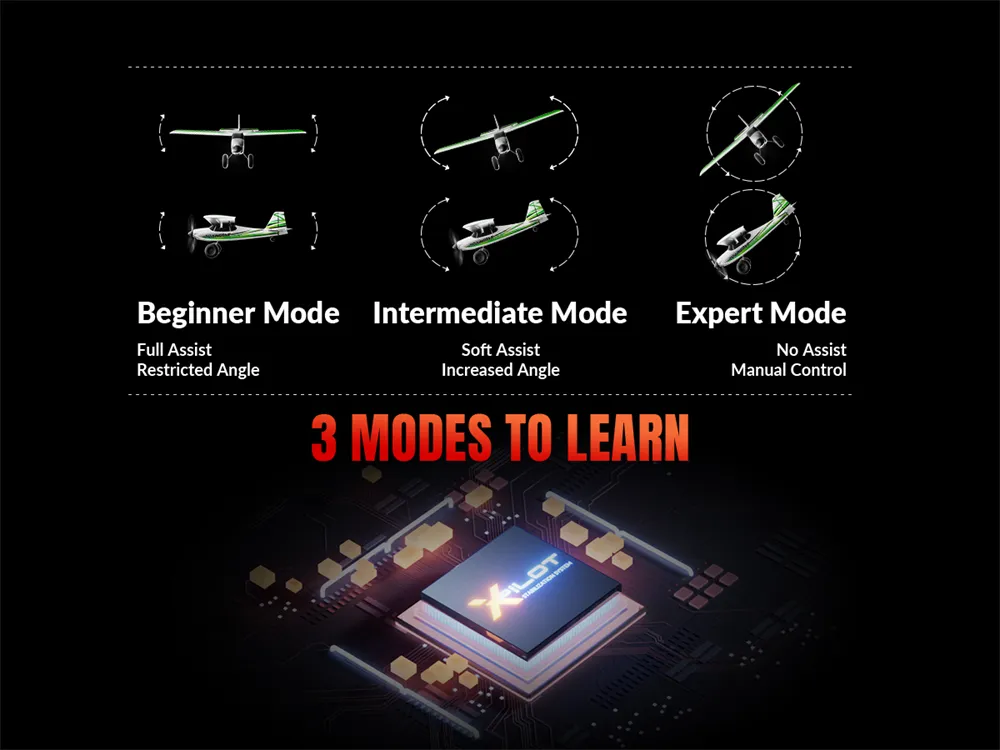VolantexRC Trainstar Stunt 76804 500mm Wingspan 2.4G 4CH With 6-axis Gyro Brushless EPP RC Airplane Trainer Fixed Wing RTF VolantexRC Trainstar Stunt 76804 500mm Wingspan 2.4G 4CH With 6-axis Gyro Brushless EPP RC Airplane Trainer Fixed Wing RTF