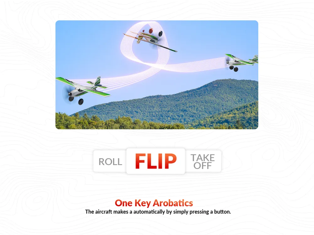 VolantexRC Trainstar Stunt 76804 500mm Wingspan 2.4G 4CH With 6-axis Gyro Brushless EPP RC Airplane Trainer Fixed Wing RTF VolantexRC Trainstar Stunt 76804 500mm Wingspan 2.4G 4CH With 6-axis Gyro Brushless EPP RC Airplane Trainer Fixed Wing RTF