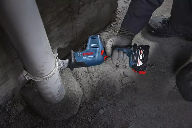 GSA 18V-24 Professional Brushless Cordless Reciprocating Saw Electric Saw Variable Speed Control for Wood PVC Metal Cutting