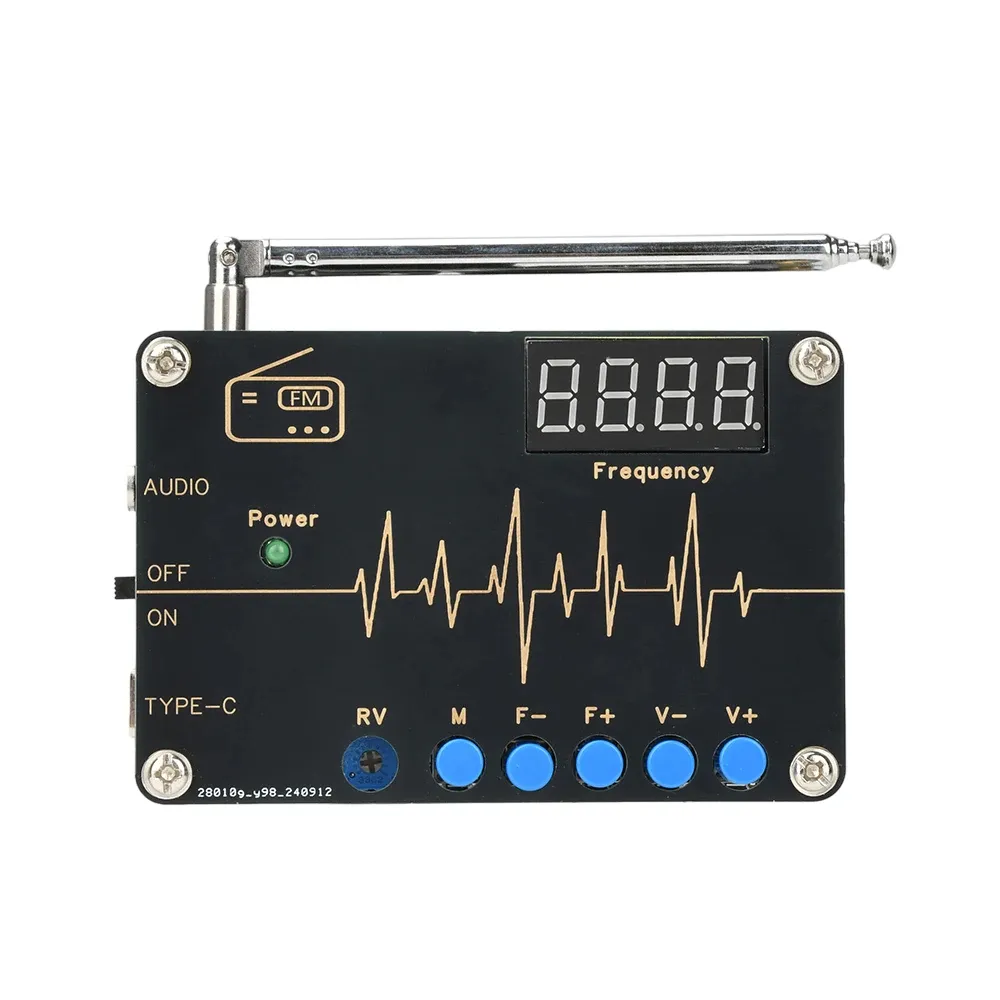 RDA5807M DIY FM Radio Kit 87-108MHz Digital Tube Display TDA2822 Amplifier Easy to Solder Educational Electronic Project RDA5807M DIY FM Radio Kit 87-108MHz Digital Tube Display TDA2822 Amplifier Easy to Solder Educational Electronic Project