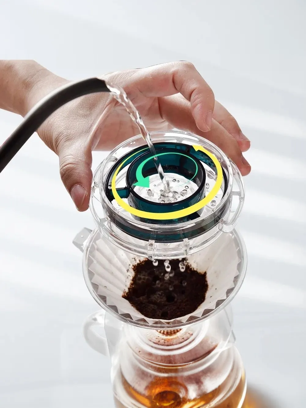 Portable Coffee Brewing Filter Lightweight Hand Brew Drip Coffee Maker Personal Tea Cup Accessory Portable Coffee Brewing Filter Lightweight Hand Brew Drip Coffee Maker Personal Tea Cup Accessory
