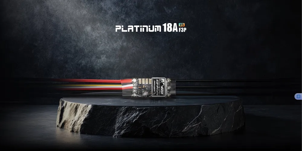 HobbyWing Platinum 18A V5 Brushless ESC 2-4S Lipo for 120g-320g F3P Aerobatics Fixed-wing RC Airplane HobbyWing Platinum 18A V5 Brushless ESC 2-4S Lipo for 120g-320g F3P Aerobatics Fixed-wing RC Airplane