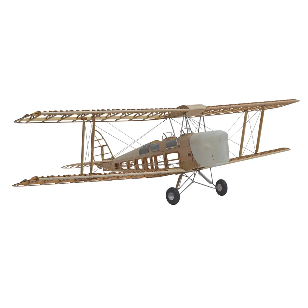 Tony Ray's Aero Model DH.82 Tiger Moth 1/6 Balsawood 1500mm Wingspan RC Airplane KIT Tony Ray's Aero Model DH.82 Tiger Moth 1/6 Balsawood 1500mm Wingspan RC Airplane KIT