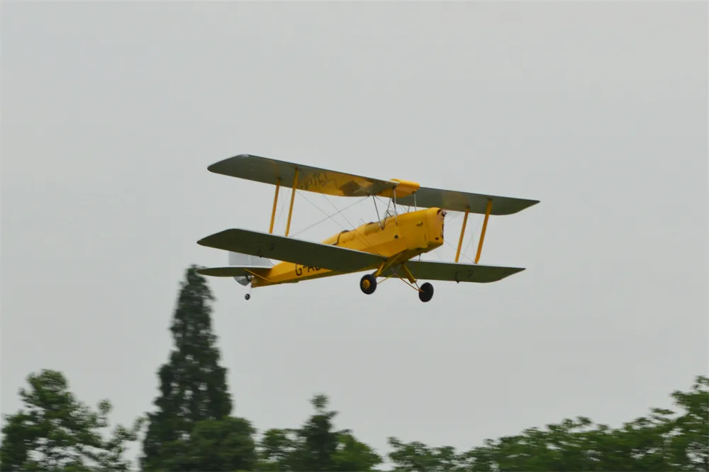 Tony Ray's Aero Model DH.82 Tiger Moth 1/6 Balsawood 1500mm Wingspan RC Airplane KIT Tony Ray's Aero Model DH.82 Tiger Moth 1/6 Balsawood 1500mm Wingspan RC Airplane KIT