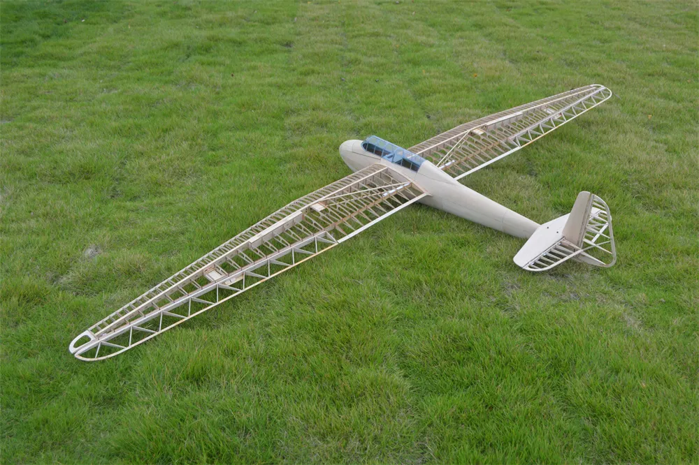 Tony Ray's Aero Model DFS Kranich 3000mm Wingspan 1/6 Scale Balsawood RC Airplane Glider KIT Tony Ray's Aero Model DFS Kranich 3000mm Wingspan 1/6 Scale Balsawood RC Airplane Glider KIT