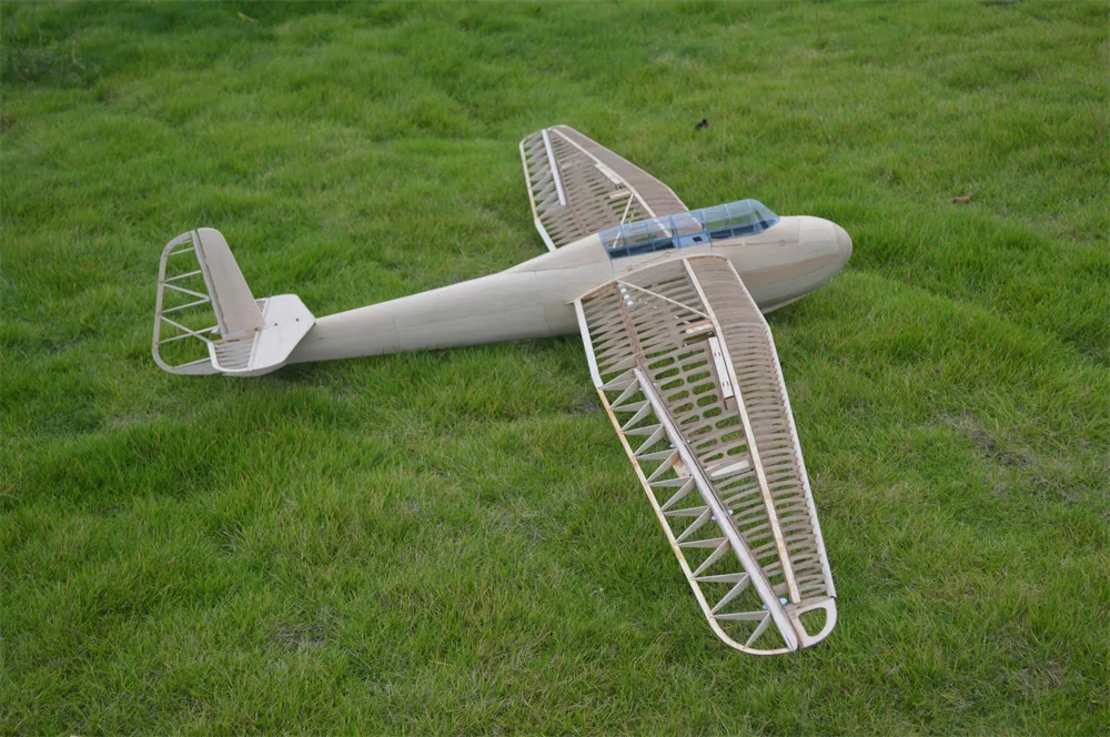 Tony Ray's Aero Model DFS Kranich 3000mm Wingspan 1/6 Scale Balsawood RC Airplane Glider KIT Tony Ray's Aero Model DFS Kranich 3000mm Wingspan 1/6 Scale Balsawood RC Airplane Glider KIT