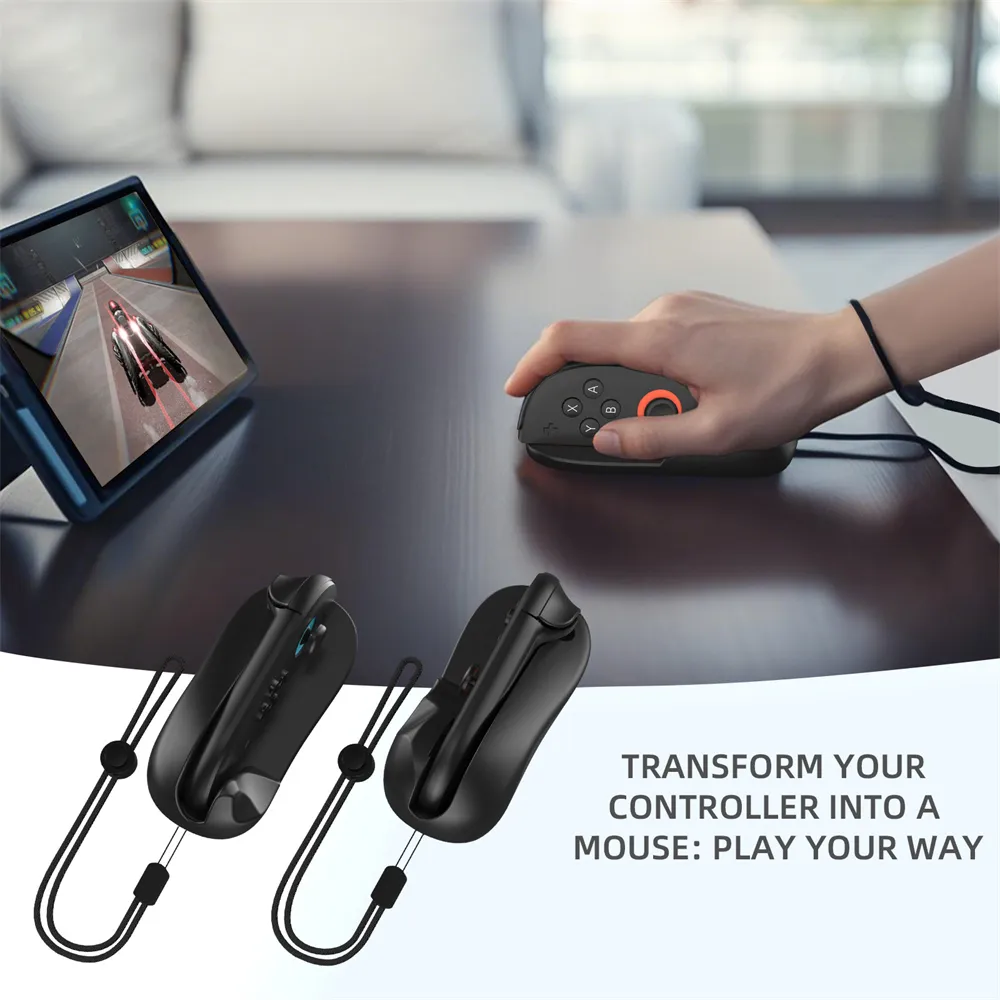 2 Pack For Nintendo Switch2 Mini Magnetic Mouse Grip Ergonomic Design Portable Controller Lightweight Gaming Accessories Desktop Mouse Mode Holder 2 Pack For Nintendo Switch2 Mini Magnetic Mouse Grip Ergonomic Design Portable Controller Lightweight Gaming Accessories Desktop Mouse Mode Holder