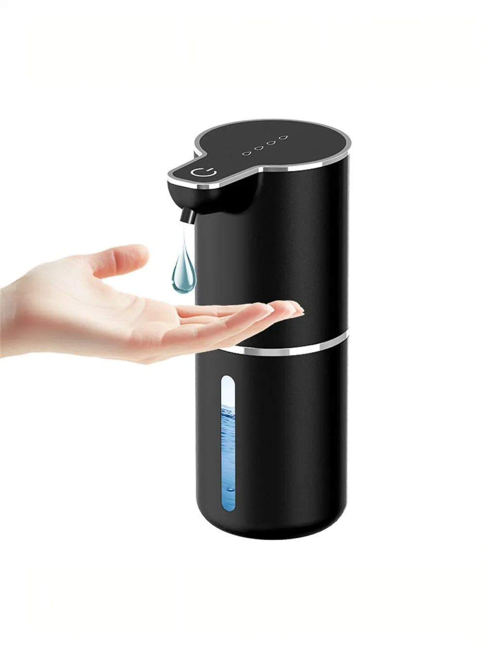4 Level Automatic Soap Dispenser Touchless Foaming Soap Dispenser 350ML USB Rechargeable Electric Adjustable Foam Soap Dispenser