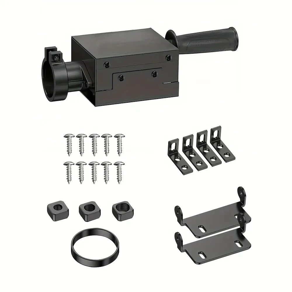Angle Grinder Planer Attachment Woodworking Tool Precision Depth Control Smooth Surface Preparation Universal Compatibility Stainless Steel Construction Wood Planing Accessory