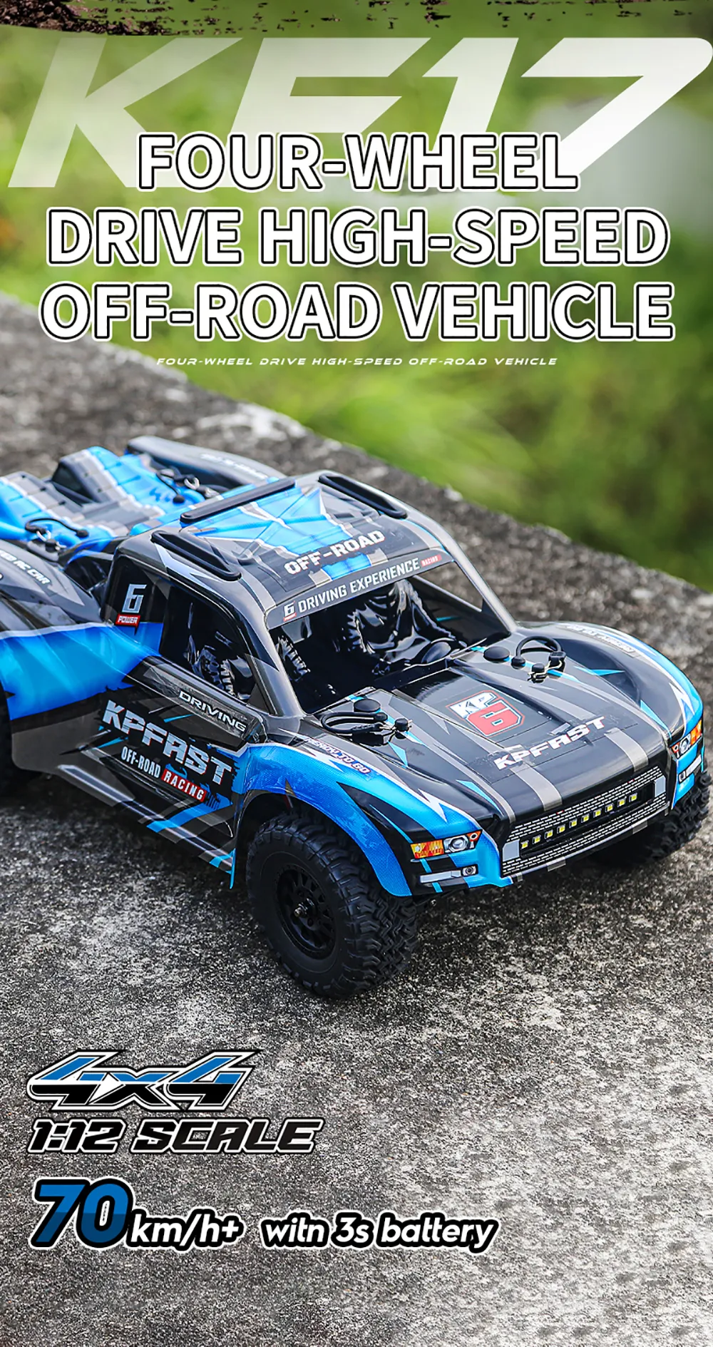 KF PLAN KF17 1/12 4WD 2.4G Brushless RC Car High Speed Full Propotional Vehicle Models KF PLAN KF17 1/12 4WD 2.4G Brushless RC Car High Speed Full Propotional Vehicle Models
