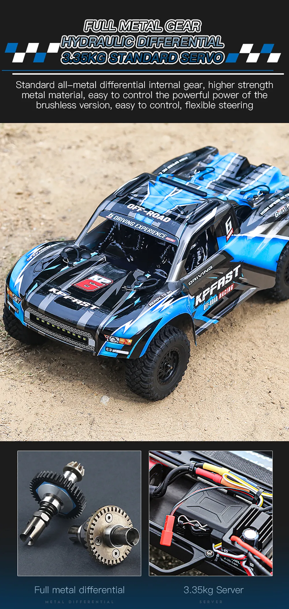 KF PLAN KF17 1/12 4WD 2.4G Brushless RC Car High Speed Full Propotional Vehicle Models KF PLAN KF17 1/12 4WD 2.4G Brushless RC Car High Speed Full Propotional Vehicle Models