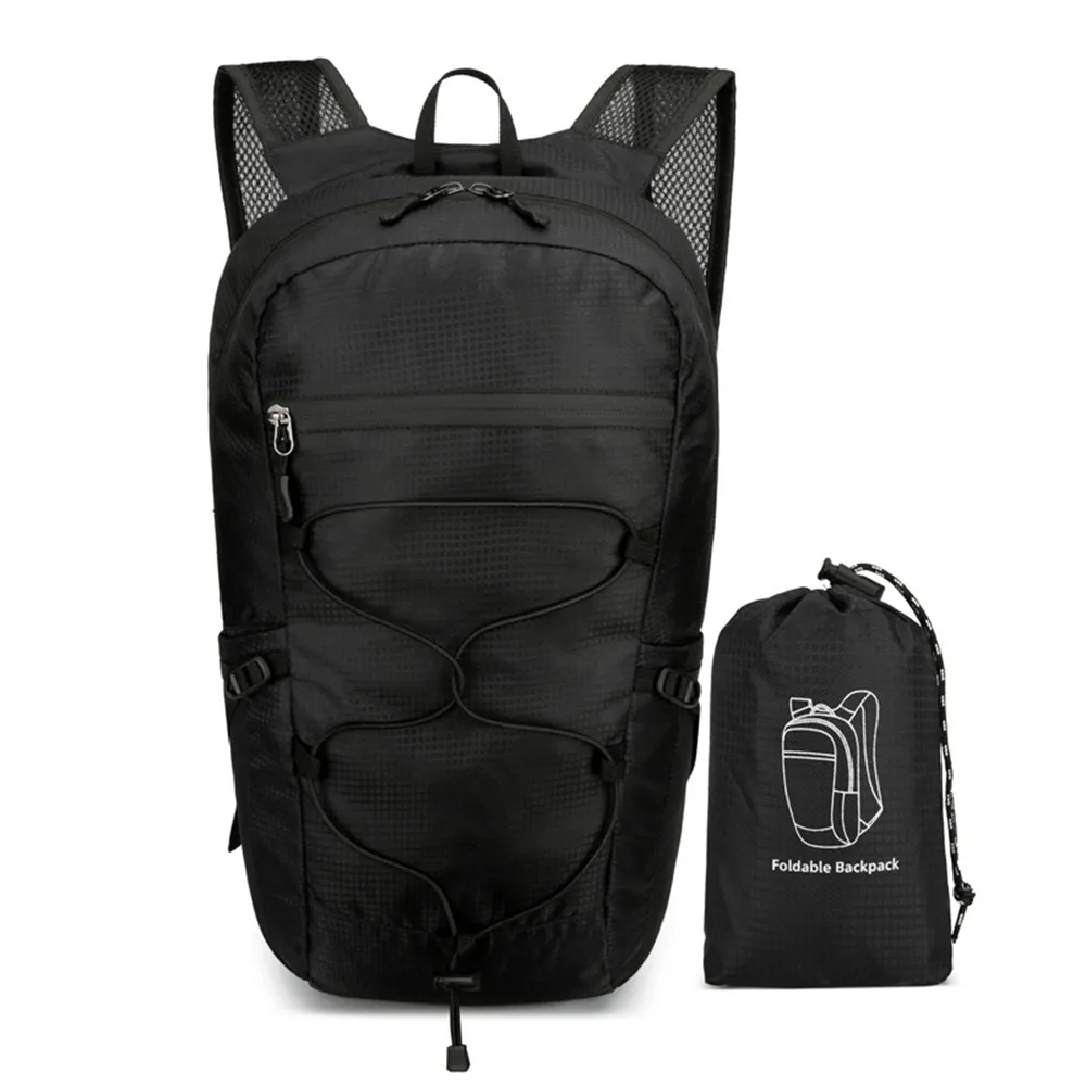IPRee Breathable Foldable Mountain Riding Backpack Waterproof Large Capacity Sports Backpack Portable Hiking Backpack Travel