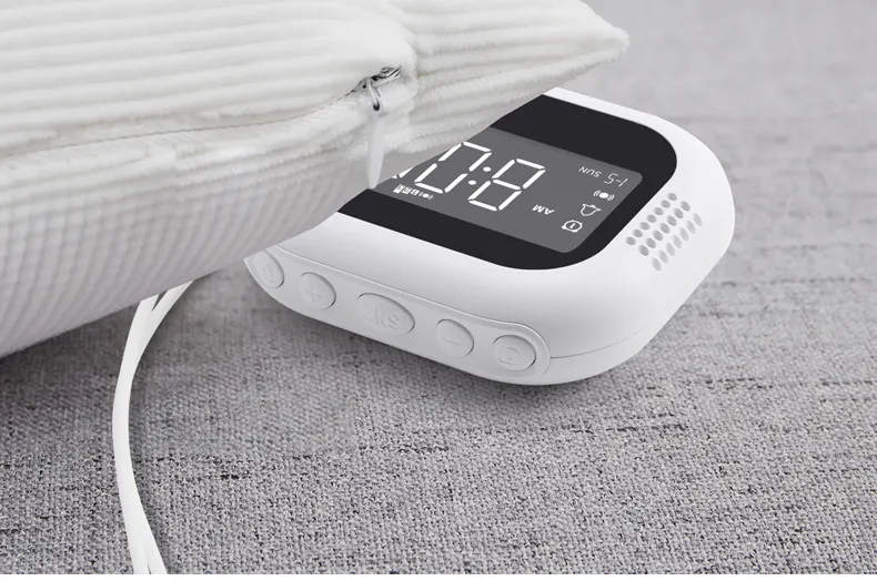 TS-BC700 Portable Vibrating Alarm Clock with 2.75 Inch Screen Multifunction Rechargeable 1800mAh Battery for Deaf / Elderly / Heavy Sleepers TS-BC700 Portable Vibrating Alarm Clock with 2.75 Inch Screen Multifunction Rechargeable 1800mAh Battery for Deaf / Elderly / Heavy Sleepers