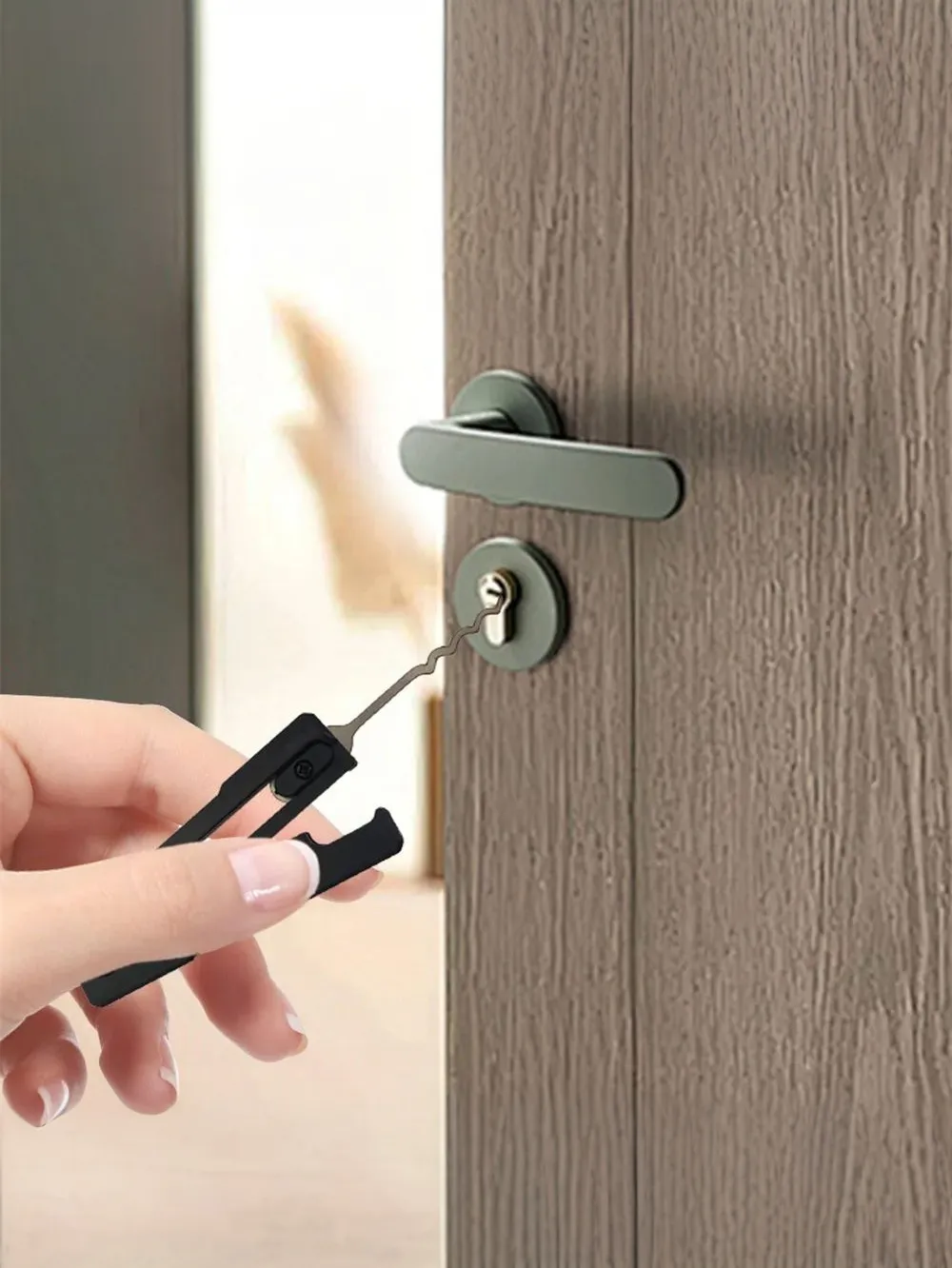 Reliable Locksmith Multi-Tool Compact Stainless Steel Kit Quick Access Automotive Keys Hook Portable Outdoor Use Reliable Locksmith Multi-Tool Compact Stainless Steel Kit Quick Access Automotive Keys Hook Portable Outdoor Use
