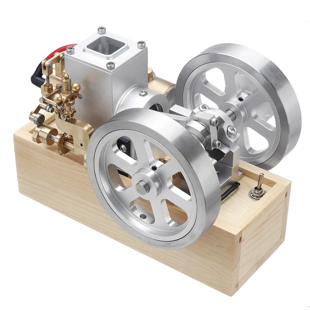 Eachine ET6 Horizontal Hit and Miss Complete Engine Model STEM Upgrade Gas Engine Toys Eachine ET6 Horizontal Hit and Miss Complete Engine Model STEM Upgrade Gas Engine Toys